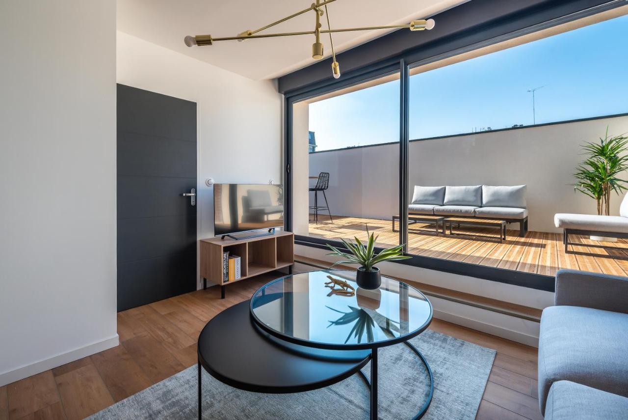 Downtown Rooftop - Centre Ville - Wifi - Terrasse - Netflix Amiens Dış mekan fotoğraf